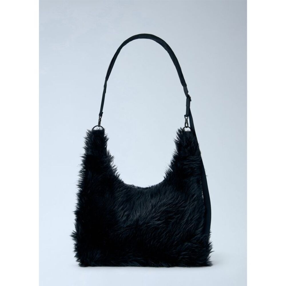 Yohji Yamamoto Women 3 Way Shoulder Strap Fur Bag